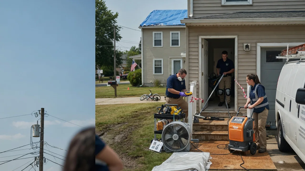 Water Damage Repair in West Lebanon, IN near me